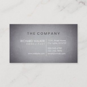 Berufliches elegantes, subtiles Chalkboard Modern Visitenkarte