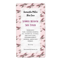 Berufliches Etikett für Hauttoner | Aufkleber