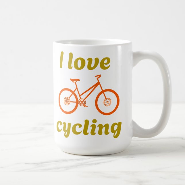 Berufliches Fahrrad Wasserflasche - Die perfekte G Kaffeetasse (Rechts)