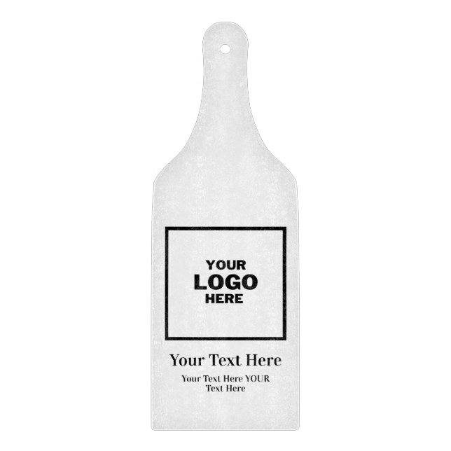 Berufliches Firmenlogo für kundenspezifische Marke Schneidebrett (Vorderseite)