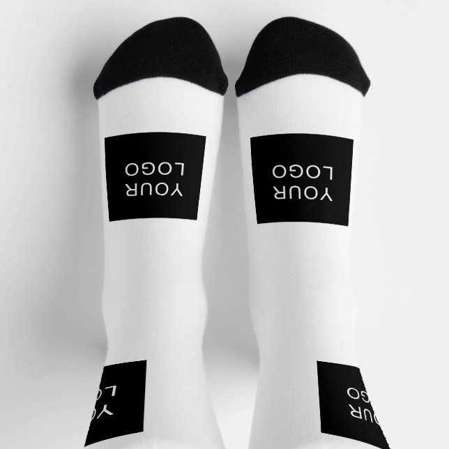 Berufliches Firmenlogo für moderne Unternehmen Socken (Oben)