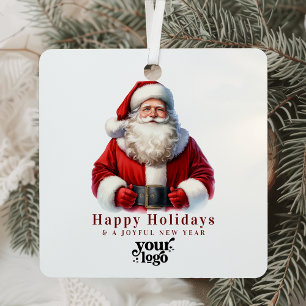 Berufliches Firmenlogo Kundengeschenk Weihnachten Ornament Aus Metall