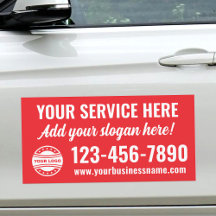 Berufliches Firmenlogo Modern Red White