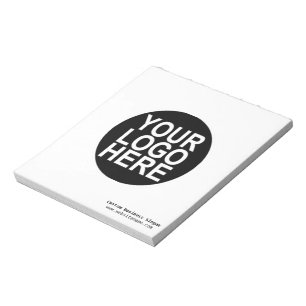 Berufliches Firmenlogo Notizblock