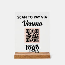 Berufliches Firmenlogo QR Code Business Pink