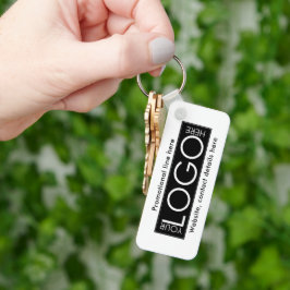 Berufliches Firmenlogo Textwerbung Schlüsselanhänger