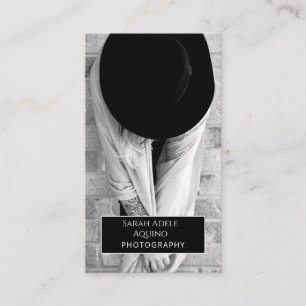 Berufliches Fotograf-Foto Visitenkarte