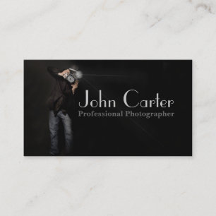Berufliches Fotograf-Kamera-Kunst-Foto Visitenkarte