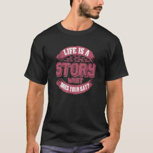 Berufliches Genealogistisches Leben ist ein Story T-Shirt