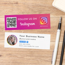 Berufliches Instagramm-Foto folgen Qr-Code