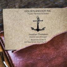 Berufliches klassisches Nautical Anchor Business