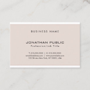 Berufliches kreatives Design Modernes Minimalistis Visitenkarte