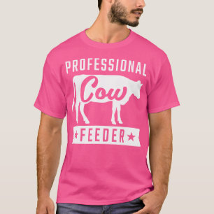 Berufliches Kuhfutter für kuhliebende Bauer schnei T-Shirt