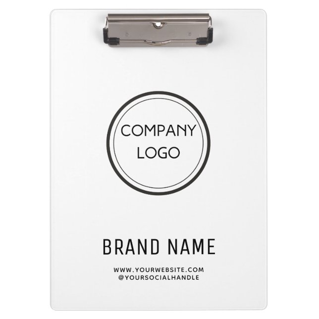 Berufliches kundenspezifisches Geschäft Klemmbrett (Vorderseite)