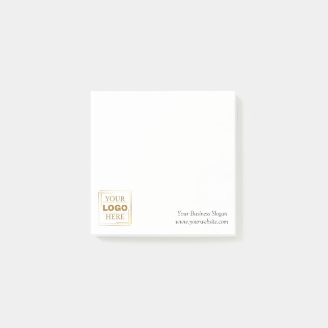 Berufliches kundenspezifisches Geschäft Post-it Klebezettel (Vorderseite)