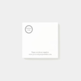 Berufliches kundenspezifisches Geschäft Post-it Klebezettel