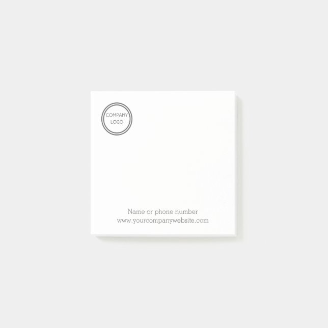 Berufliches kundenspezifisches Geschäft Post-it Klebezettel (Vorderseite)