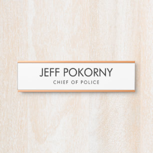 Berufliches kundenspezifisches Geschäft Türschild