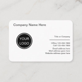 Berufliches kundenspezifisches Geschäft Visitenkarte