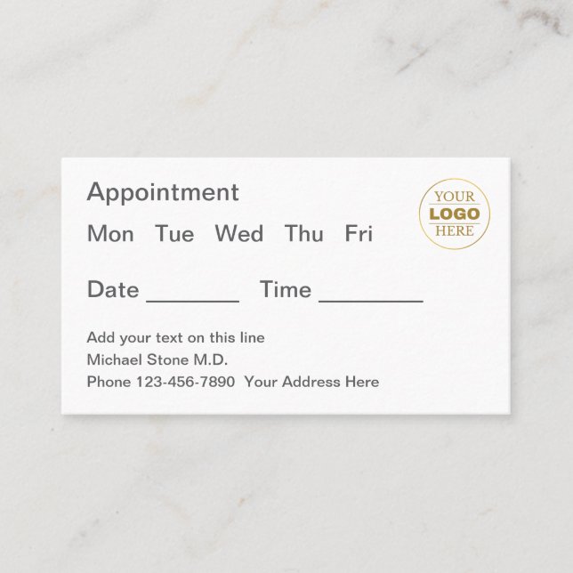 Berufliches kundenspezifisches Geschäft Visitenkarte (Vorderseite)