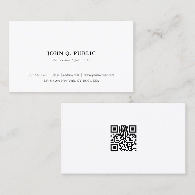 Berufliches kundenspezifisches Geschäft Visitenkarte (Vorne/Hinten)