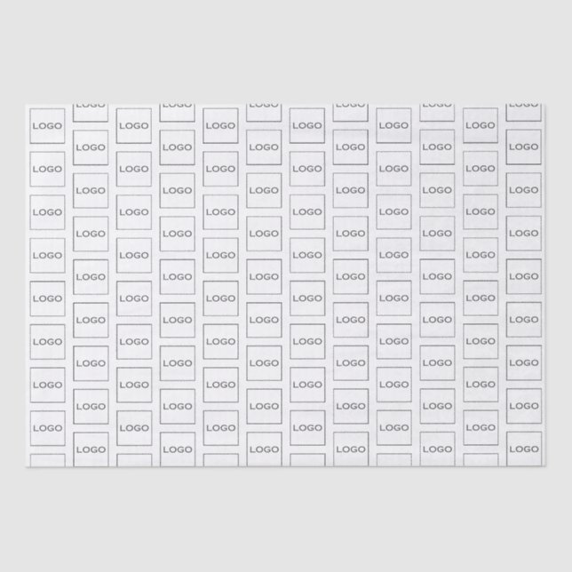 Berufliches Logo-Branding für Unternehmen Seidenpapier (Vorderseite)