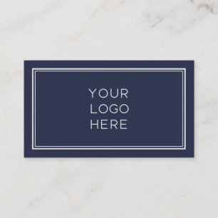 Berufliches Logo  Einfach und Minimalistisch Visitenkarte