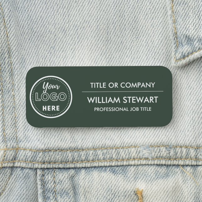 Berufliches Logo für das Branding Mitarbeiter Namensschild (Von Creator hochgeladen)