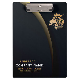 Berufliches Logo für Eleganlionen Klemmbrett