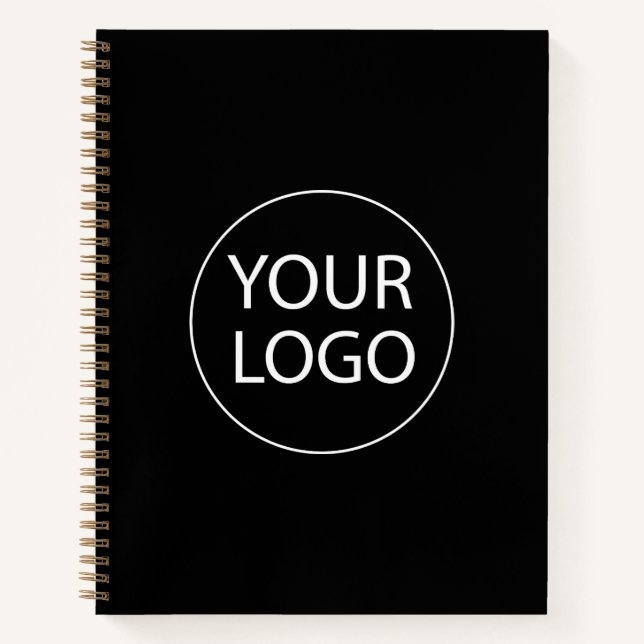 Berufliches Logo für Unternehmen Notizbuch (Vorderseite)