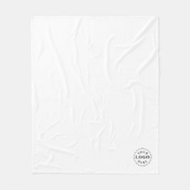 Berufliches Logo Mittelgröße 50 x 60" Fleecedecke