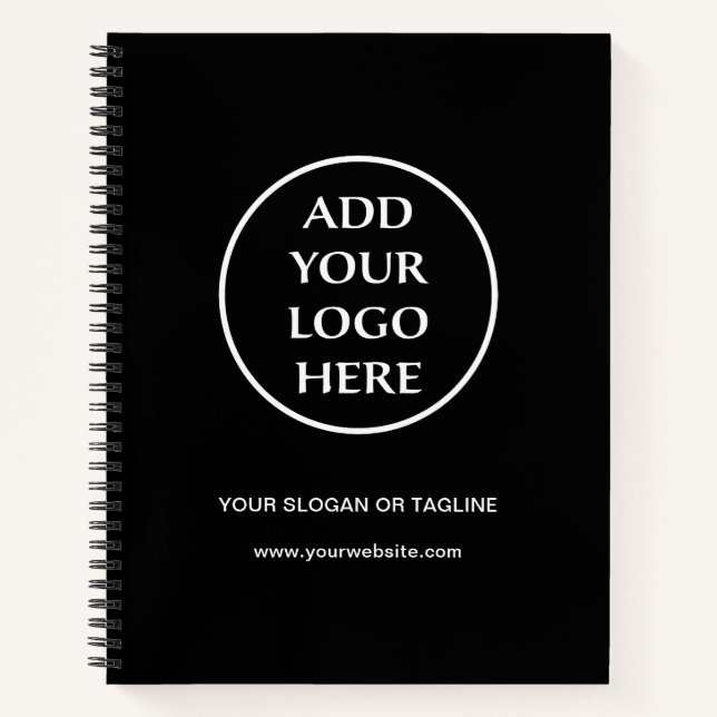 Berufliches Logo-Unternehmen Notizbuch (Vorderseite)