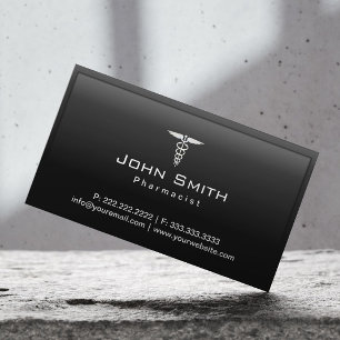 Berufliches Logo von Caduceus Visitenkarte