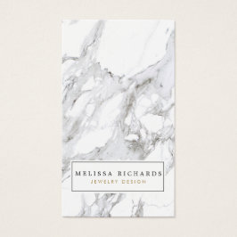 Berufliches Luxe White Marble Earring Display