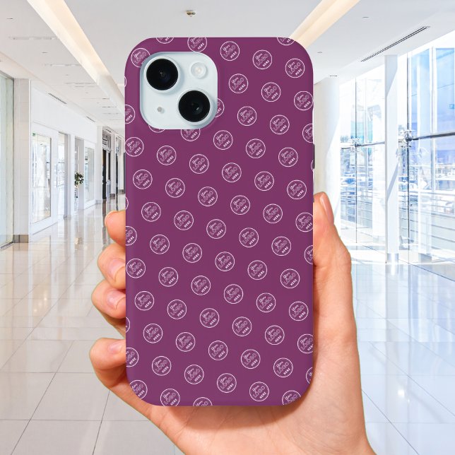 Berufliches Markenzeichen - Logo Berry Lila Case-Mate iPhone Hülle (Von Creator hochgeladen)