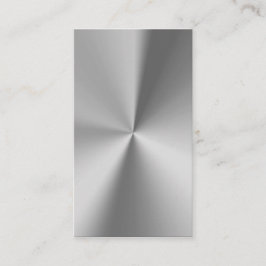 Berufliches Metall Visitenkarte