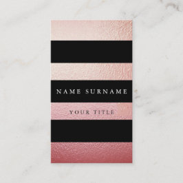 Berufliches minimales Goldvertikale Visitenkarte