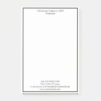 Berufliches Minimalistisches Geschäft