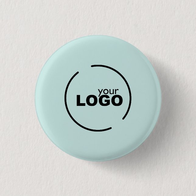 Berufliches, modernes Firmenlogo Button (Vorderseite)