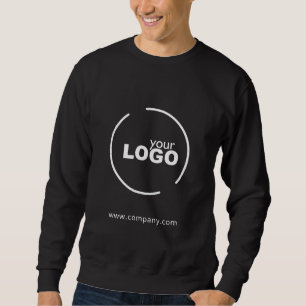 Berufliches, modernes Firmenlogo Schwarz Sweatshirt