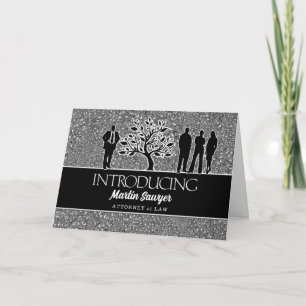 Berufliches Partnergeschäft Ankündigung