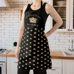 Berufliches Personal Koch Catering Restaurant Schürze<br><div class="desc">Luxuriöse Berufliche Personal Koch Catering Cook Restaurant Business Card</div>