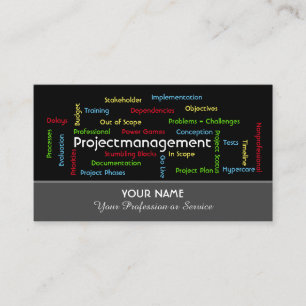 Berufliches Projektmanagement und Beratung Visitenkarte