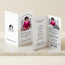 Berufliches Real Anwesen Agent Foto & Services Visitenkarten