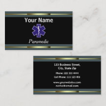 Berufliches Sanitäter-Gold und Schwarzes