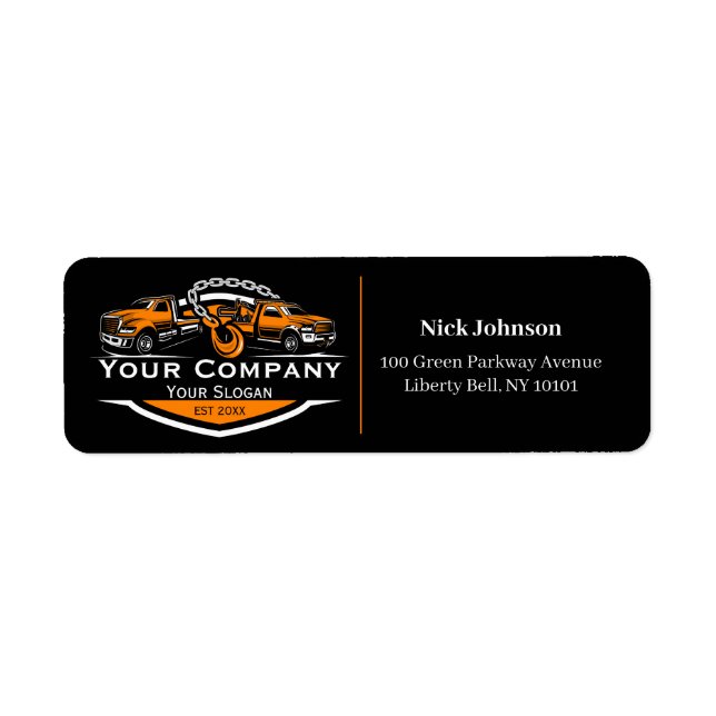 Berufliches Schleppunternehmen, Abschleppdienst (Vorne)