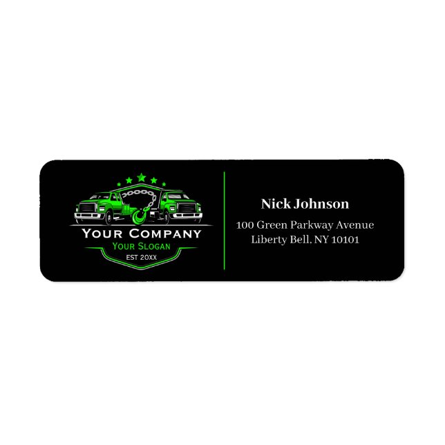 Berufliches Schleppunternehmen, Abschleppdienst (Vorne)