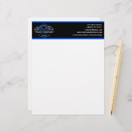 Berufliches Schleppunternehmen, Abschleppdienst Briefbogen