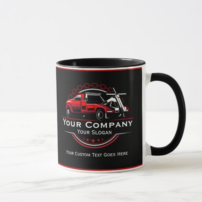 Berufliches Schleppunternehmen, Abschleppdienst Tasse (Rechts)