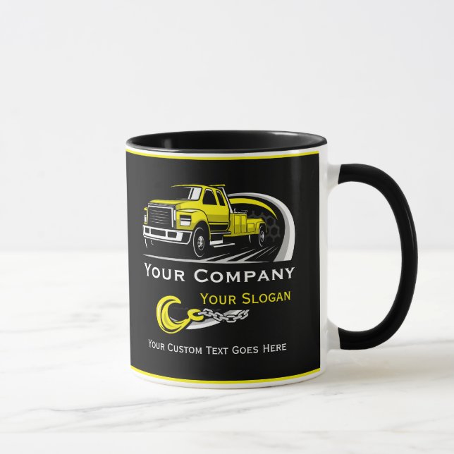 Berufliches Schleppunternehmen, Abschleppdienst Tasse (Rechts)
